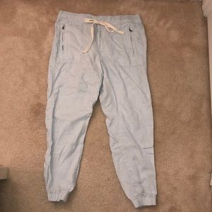 Lou & Grey, 100% Linen Pants, Jogger Fit, Size M